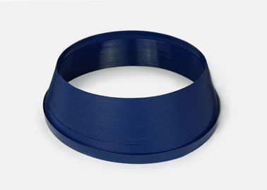 100%のバージンの物質的なABS青い色のプラスチック トリムの帽子の経路識別文字物質的なJの形