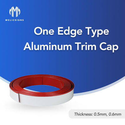 10.8cmの経路識別文字1の端のタイプのためのアルミニウム トリムの帽子はとのフィルムを保護します