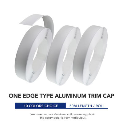 ASTM 50m/Rollのアルミニウム トリムの帽子の手紙のプロフィール1の端のタイプ