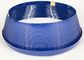青い色プラスチック トリムの帽子を作る3D手紙の印のためのプラスチック アルミニウムJの帽子のトリム3/4&quot;