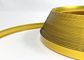 金のABS LEDチャネルのプラスチック トリムの帽子のためのプラスチック アルミニウムJ帽子のトリムの表記プロダクト