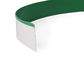 緑色の絵画アルミニウム トリムの帽子1つの側面の端のリターン側面との0.6 MM