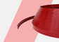 豪華で赤いアルミニウム プラスチック トリムの帽子2.0CMのサイズの帰りの物質的な屋外印