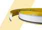 黄色い色の絵画1つの側面の端のリターン側面が付いているアルミニウム トリムの帽子の等級A