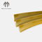 3/4インチ黄色い色の経路識別文字35mの長さのプラスチック トリムの帽子を防水しなさい