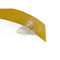 黄色い色の絵画アルミニウム トリムの帽子1のアクリルの手紙のための側面の端の経路識別文字のトリムの帽子