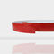 平らなアルミニウム ストリップのトリムの帽子0.6/0.8 MMの赤い色の倍の側面のコーティング チャネル
