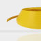 黄色い魅力はEnseigneのロゴによって導かれたアクリルの手紙の印のトリムの帽子に電流を通した